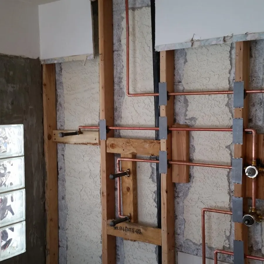 Copper pipe installation for Burst Pipe Repair in Stoneham