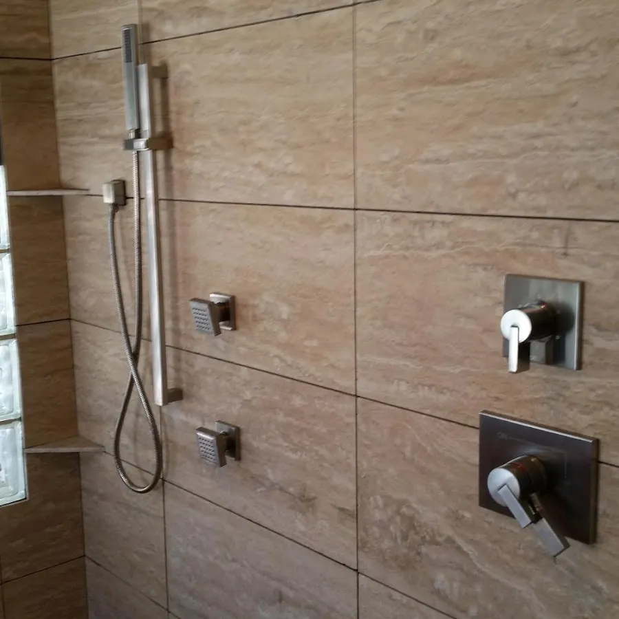 Shower fixture installation for Water Heater Installation in Stoneham